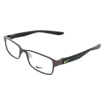 NUEVOS NIÑOS NIKE 5576 021 Cepillado Gunmetal y Gris Gafas 48mm con Estuche Nike Foto 1 de 2