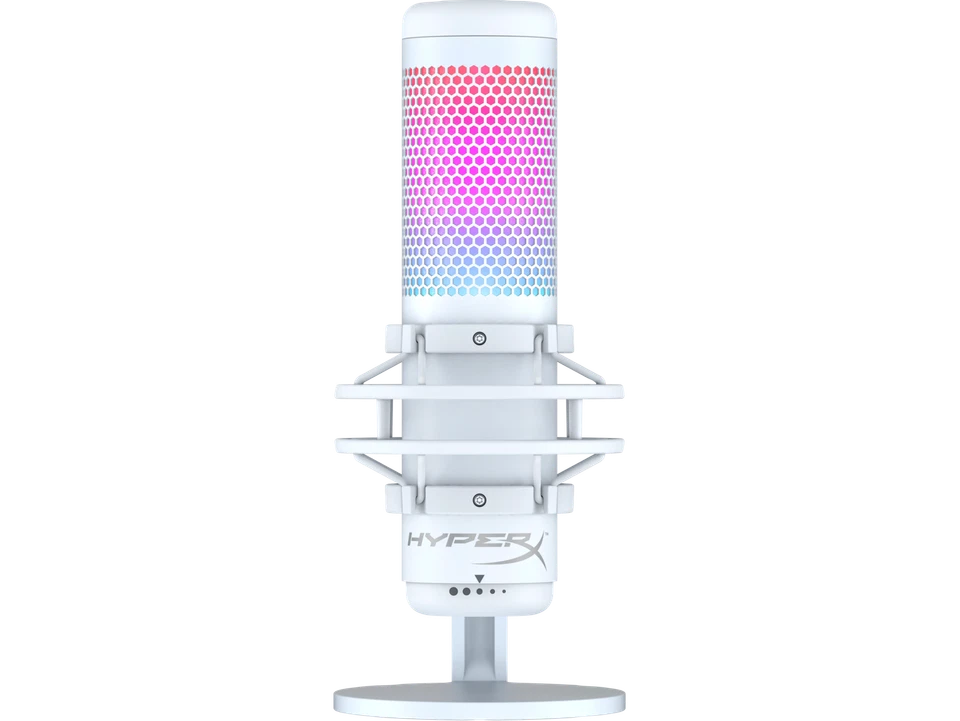 HYPERX QuadCast S USB Kondensatormikrofon - Weiß