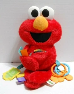 Elmo Baby Toy Mirror Bright Starts Sesame Street Plush Soft - Picture 1 of 4