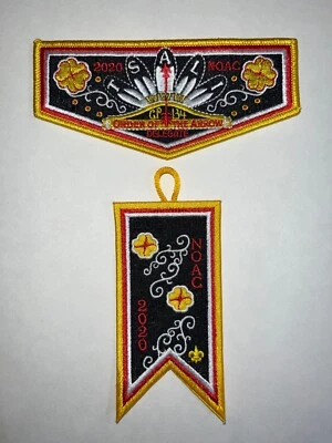 OA134 LODGE TSALI S-123 2020 NOAC FUNDRAISER DELEGATE, DANIEL BOONE COUNCIL,NEW - Image 1 of 2