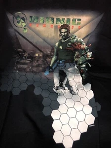New Bionic Commando Cyborg Arm Game Cover Men's T Shirt Robot Capcom Black S - Picture 1 of 4