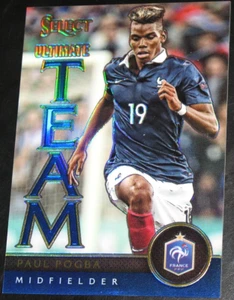 Panini Select Ultimate Team Paul Pogba 2015-16 azul # 281/299 Prizm 2016 - Imagen 1 de 2