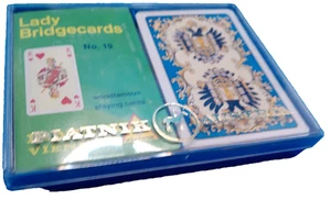 Piatnik Lady Bridgecards #19 Habsburg Eagle 2 barajas 1 sellado con caja de colección - Imagen 1 de 8