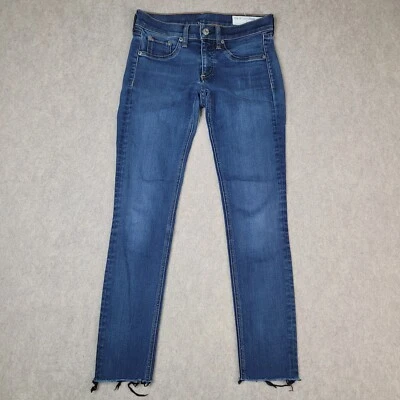 Rag Bone Womens Jeans Size 26 Blue Denim Pants 26x26 Bedford 12473 Cut Low Rise - Image 1 of 4
