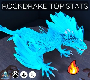 Ark Ascended Official Server PVE PS5 XBOX PC ROCKDRAKE NEW TOP STATS SOLID CLONE - Picture 1 of 4