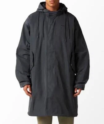 Nike Mens XL Water Repellent 3-in-1 Hooded Parka Jacket Insulated Coat Gray $375 - Image 1 of 4