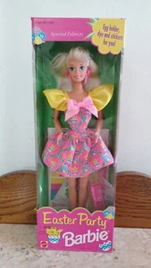 Vintage 90's Barbie Easter Party Special Edition Barbie Doll #12793 Mattel 1994 - Picture 1 of 14