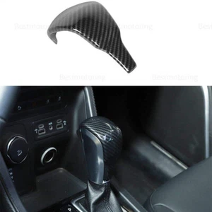Car Interior Gear Shift Knob Trim Cover Carbon Fiber Grain for Jeep Cherokee 19+ - Bild 1 von 7