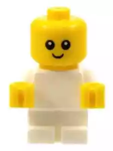 NEU LEGO BABY Säugling Minifigur Säugling Kind weiß njo446 60292 70657 40473 - Bild 1 von 1