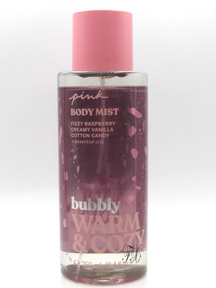 VICTORIA'S SECRET ROSA BURBUJEANTE CÁLIDO Y ACOGEDOR BODY BRUT 8.4 FL OZ Foto 1 de 1
