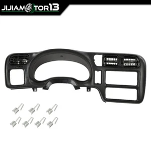 Ajuste para 98-04 Chevy Blazer Jimmy Sonoma S10 Tablero Borde Bisel Cubierta Individual Din - Imagen 1 de 10