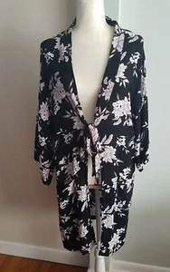 Spiritual Gangster Women One Size Maya Floral Boho Robe Kimono Cover UP - Imagen 1 de 7