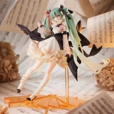 Action Figure Maid Vocaloid Hatsune Miku 21cm Statua Da Collezione Kawaii New - Immagine 1 di 4