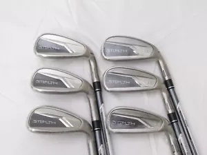 New 2023 TaylorMade Stealth HD Iron Set 5-PW Speeder NX Graphite Stiff irons - Picture 1 of 5