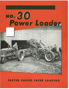 No. 30 cargador de alimentación para tractor IH Farmall tractor H M cargador frontal de estiércol - Imagen 1 de 9