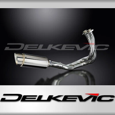 Kawasaki Ninja 650 2017-2024 Complete Exhaust 2-1 8" Round Stainless Muffler - Image 1 of 4