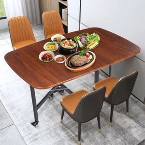 Multifunktions-Esstisch Klappbarer Küchentisch Rechteckig Beweglich Klapptisch - Bild 1 von 18