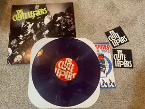 THE CUTE LEPERS Cant Stand Modern Music Lp Purple KBD HTF UNPLAYED + 2 stickers - Picture 1 of 1