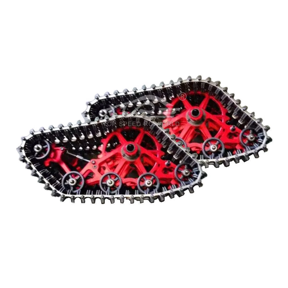 RC CNC Metal Caterpillar Band Track Kit For 1/5 HPI RV KM GTB TS BAJA 5B 5T 5SC - Image 1 of 4