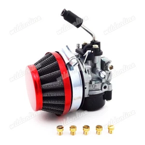 Racing Carburetor Air Filter Carb Jets 50cc-80cc 2 stroke Motorized Bicycle - Bild 1 von 6