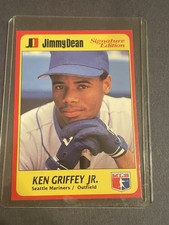 KEN GRIFFEY JR 1991 JIMMY DEAN SIGNATURE EDITION 2 SEATTLE MARINERS HOF MVP