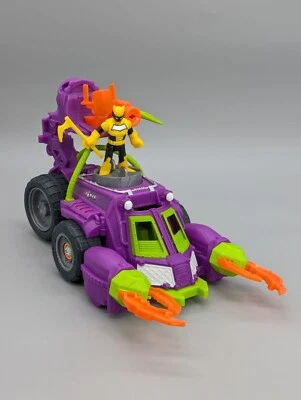 Mattel 2014 DC Comics Imaginext Joker Scorpion Mobile Car Spinning Claws Batman - Image 1 of 4
