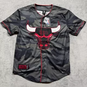 Chicago Bulls Camo Trikot Herren Medium NBA Basketball Sport - Bild 1 von 6