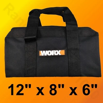 WORX Zippered Multi purpose Tool Tote Bag Holder for tools 12"L x 8"H x 6"W - Image 1 of 3