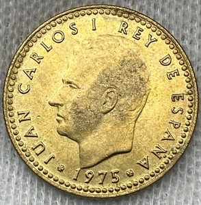 Spain - Una 1 Peseta - 1975(78) Santiago Mint - KM#796 - (03-01117) - World Coin - Picture 1 of 2