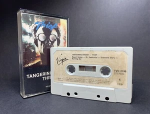 Tangerine Dream THIEF Cassette TCV2198 **FINLAND 1ST ISSUE 1981** PAPER LABELS - Picture 1 of 9