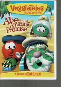 VeggieTales: Values to Grow By -  Abe and the Amazing Promise  (DVD) Patience - Picture 1 of 2