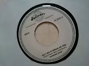 SWINGING EARLS All I Do Is Dream Of You/Yum-Yum HELIODOR WEISS-PROMO NM - Bild 1 von 2