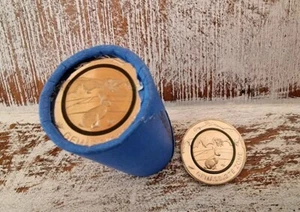 25x 5 Euro Münze Gemässigte Zone 2019 Rolle, "J" Hamburg, Polymerring grün - Bild 1 von 3