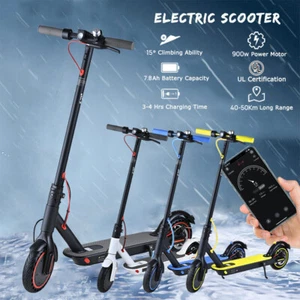 2025 900W 40KM/H 50KM Portable Electric Scooter Adult Foldable Travel E-Bike - Picture 1 of 15