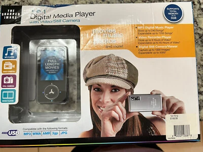 Sharper Image 4 in 1 Digital Media Player with Video/Still Camera MP3 Memory 5GB - Image 1 of 2