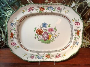 SPODE England,  Chinese Rose, schöne Servierplatte / Platte 36,5cm - Picture 1 of 4