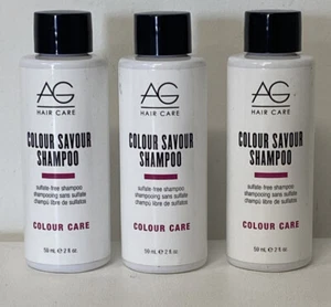 🔴 Lot Of 3 New AG Hair Color Care Colour Savour Shampoo 2oz - Picture 1 of 3