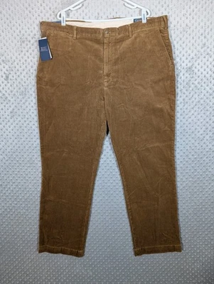 Polo Ralph Lauren Corduroy Pants Men’s 44Bx32 Khaki Brown Classic Fit Stretch  - Image 1 of 4