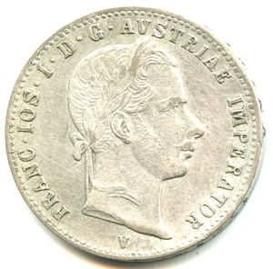 Autriche 1/4 Florin François-Joseph 1862 Vienne n°8329 - Foto 1 di 2