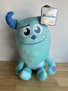 GENUINE DISNEY PIXAR MONSTERS Inc. SULLEY KAWAII Plush 12” Stuffed Toy NWT - Picture 1 of 11
