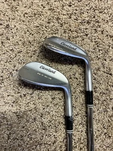 Cleveland RTX 3 4 ROTEX Chrome Wedge Set Sand Lob 56 60 Steel - Picture 1 of 14