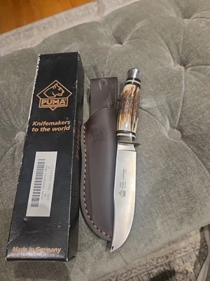 CUCHILLO PUMA (A) - PATHFINDER 116300 - CUCHILLO CUERNO DE CIERVO 9/RC - ALEMANIA Foto 1 de 4