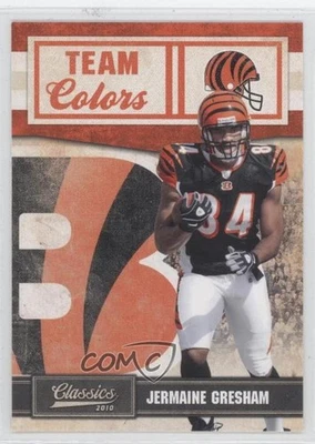2010 Panini Classics Team Colors Jermaine Gresham #25 Rookie RC - Image 1 of 2