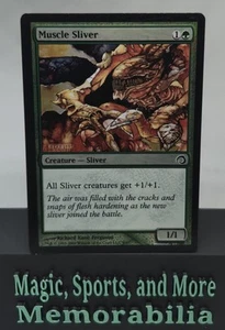 MTG Muscle Sliver Foil Premium Deck Series: Slivers Magic The Gathering LP - Picture 1 of 2