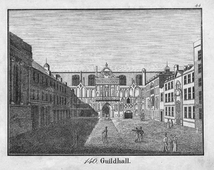 1830 - Gilda Di Londra Litografia Originale - Picture 1 of 1