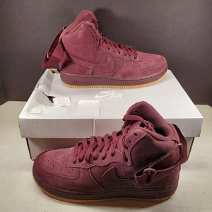 Nike Air Force 1 High LV8 GS 807617-600 suela de goma granate talla 7Y para mujer 8,5 - Imagen 1 de 19