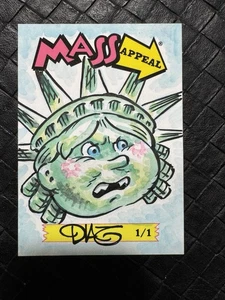 LUIS DIAZ SKETCH CARD MASS APPEAL PROMO SERIES (1/1) GPK PARODY Rare - Picture 1 of 2