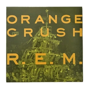 R.E.M (REM) "Orange Crush" RARE 1988 MINT PICTURE SLEEVE AUSSIE 7" SINGLE - Picture 1 of 3