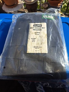 ULINE BACK SUPPORT BELT W/SUSPENDER -INDUSTRIAL Xtra Large 38-42W - Picture 1 of 2