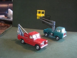VINTAGE 1960's CORGI LAND ROVER 109 WB & JEEP FC-150 TOY TRUCKS, CARS - Picture 1 of 9